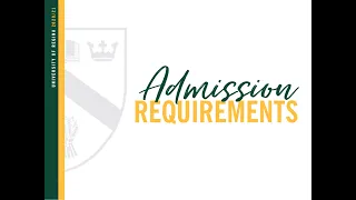 Admission Requirements & Application Process for High School Students