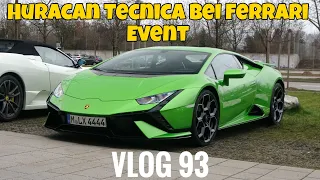 Mein erster Huracan Tecnica (+Ferrari Powerslide) | Carspottingvlog