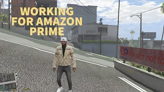 GTA5  PLAYING WITH MODS /DELIVERY PACKAGE FOR AMAZON PRIME COMPANY/2021