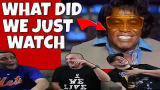 THIS DUDE IS HIGH!! Is this James Brown's strangest interview ever? | REACTION