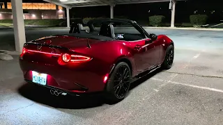 2022 MX-5 Miata Club Soul Red Crystal 4k HDR walk-around