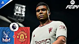 EA FC24 - Manchester United vs Crystal Palace | PS5™ [4K60]Gameplay | English Premier League 2023-24