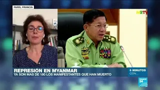 Sylvie Brieu: “En Myanmar, a pesar del miedo, la gente sigue manifestándose”