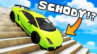 ❄️ SUPER SAMOCHODY KONTRA SCHODY!? | BEAMNG DRIVE |