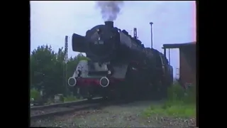 Reichenbach (Vogtland) Bahnbetriebswerk - Dampflok 01 137 und 01 150 (Teil 2)