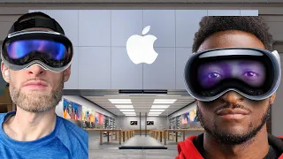 Apple Vision Pro HeadSet Purchase By Store Appointment Only Cannot Be Purchased Online AR VR Goggles