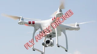 I almost lose my drone!  Argtek RANGE TEST phantom 3 standard Litchi App