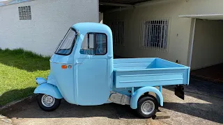 Vespacar 1963 - Piaggio- Restauração