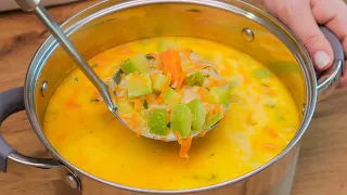 You will cook this vegetable soup every day! 🔝 3 of the tastiest and healthiest cream soups!