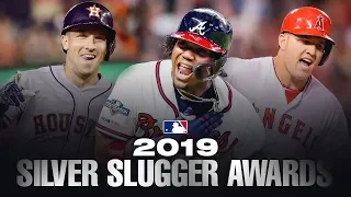 The best hitters in MLB! 2019 MLB Silver Sluggers