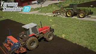 UPAWA POŻNIWNA☀️& SIEW RZEPAKU🚜Farming Simulator 23 [FS23] #11