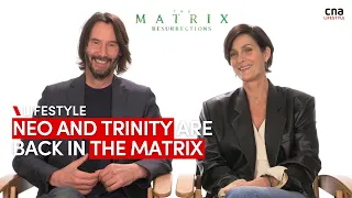 The Matrix reunion: Keanu Reeves and Carrie-Anne Moss gush about each other | CNA Lifestyle