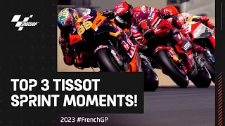 Top 3 Tissot Sprint Moments! 🏃‍♂️ | 2023 #FrenchGP