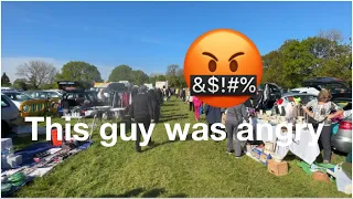 ANGRY BOOTER At The Car Boot Uk Reseller