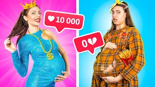 Popular Pregnant vs Unpopular Pregnant