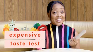 Can Abbott Elementary's Quinta Brunson Spot Bougie Kid's Stuff? | Expensive Taste Test |Cosmopolitan