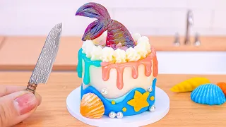 Yummy Chocolate Cake 🌈 Magical Miniature Rainbow Chocolate Cake Decorating | 1000+ Miniature Ideas