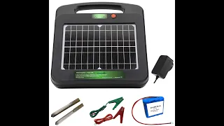 Best Solar electric fence charger/energizer on Amazon in 2023  [Horse, Deer, Cattle, Pigs, Goat]