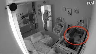 A Father Set Up Camera In Daughter's Room To Find Out Why She Wakes Up With Bruises Every Morning