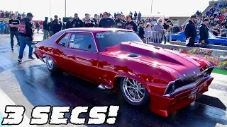 TURBO NOVA MIGHT NOT LOOK LIKE A 3 SEC CAR BUT PUT IT DOWN AT LIGHTS OUT 11!