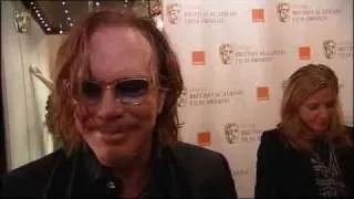 Mickey Rourke on the Red Carpet