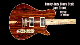 Funky Jazz Groove - Backing Track - Key of Eb Minor