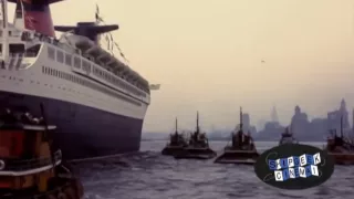 SS France Maiden Voyage Arrival in New York, 1962