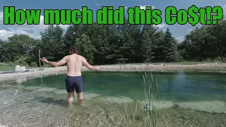 My First Swim In a Natural Swimming Pool