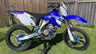 Amazing full rebuild of an $800 2009 YAMAHA YZ250F DIRT BIKE! #yz250frebuild