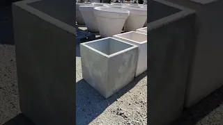 Concrete Square Planters