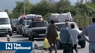 Armenia says over 100,000 refugees flee Nagorno-Karabakh