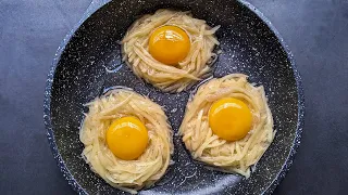 Just Add Eggs With Potatoes Its So Delicious/ Simple Breakfast Recipe/ Quick Cheap & Tasty Snacks
