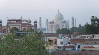 India Vlog 13 bonus. Закат у тадж махала, Арабское религизное пение на закате солнца