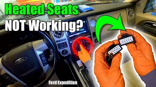 Ford Expedition heated seats not working | Simple & Cheap Fix