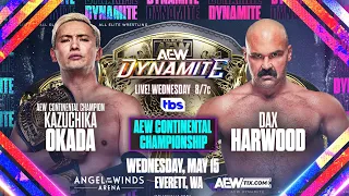 FULL MATCH - Kazuchika Okada vs. Dax Harwood – AEW Continental Championship: AEW Dynamite 2024