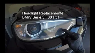 Headlight Replacement BMW Serie 3 F30 F31