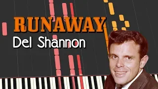 Del Shannon - RUNAWAY (Piano Tutorial)
