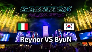 Reynor VS ByuN ZvT Gamers8 2023 Playoffs Ro8 polski komentarz