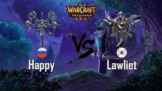 Warcraft III _Lawliet (KR-NE) vs Happy (RU-UD) _ Vietnamese Commentary