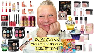 DO WE PASS? OR YASS? DO WE EVEN NEED IT??? SPRING 2024 LONG EDITION #newmakeupreleases #willibuyit