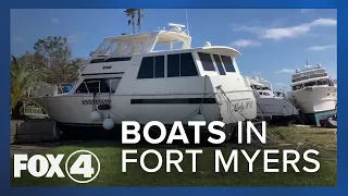 City Says Downtown Fort Myers Boat Clean Up is 'Complicated'
