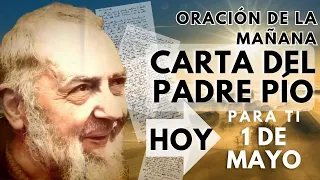 1 de MAYO💐🌺SER FUERTE COMO UNA ROCA? PADRE PIO TE DICE COMO** 1Pe 5,10