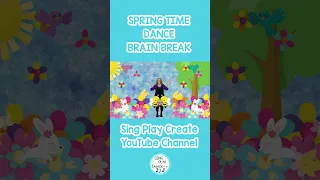 Spring Time Dance #brainbreak #childrenssong #shorts