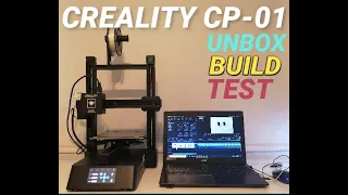 Unboxing my Creality CP-01 - 3d Printer laser engraver cnc