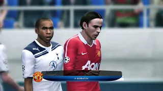 PES 2011 - Champions League & TOTTENHAM HOTSPUR - MANCHESTER UNITED | Gameplay