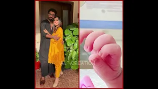 Iqra Aziz & Yasir Hussain blessed with baby boy Named Kabir Hussain 👶👨‍👩‍👦