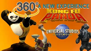 NEW! Kung Fu Panda Ride POV | 360° View | DreamWorks Animation Theater Show | Universals Studios