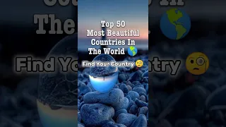 Top 50 Most Beautiful 😍 Countries In The World #shorts #ytshorts.