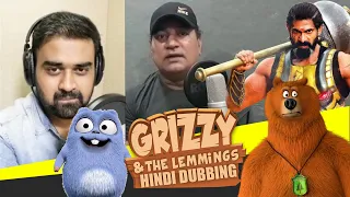 Grizzy and the lemmings Real Hindi voice | Live Dubbing