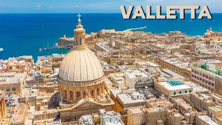 VALLETTA CITY MALTA 🇲🇹 - BY DRONE [4K] - DREAM TRIPS